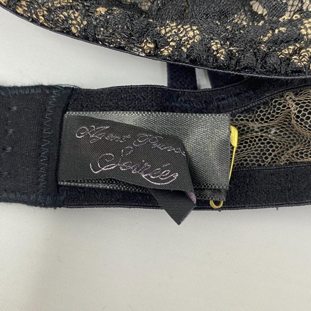 Agent Provocateur Adelia Black Gold SOIREE 34B/2 Set - Picture 13 of 16